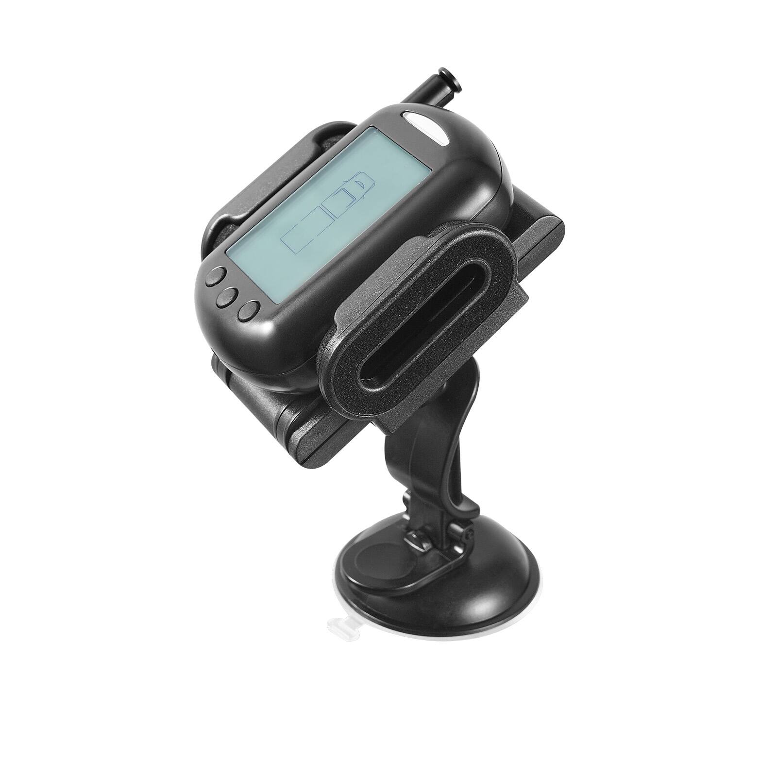 Alt View 5. VEVOR - RV Tire Pressure Monitoring System, 0-199 PSI Trailer TPMS, Wireless Car Alarm System, Waterproof TPMS Sensors Set - Black.