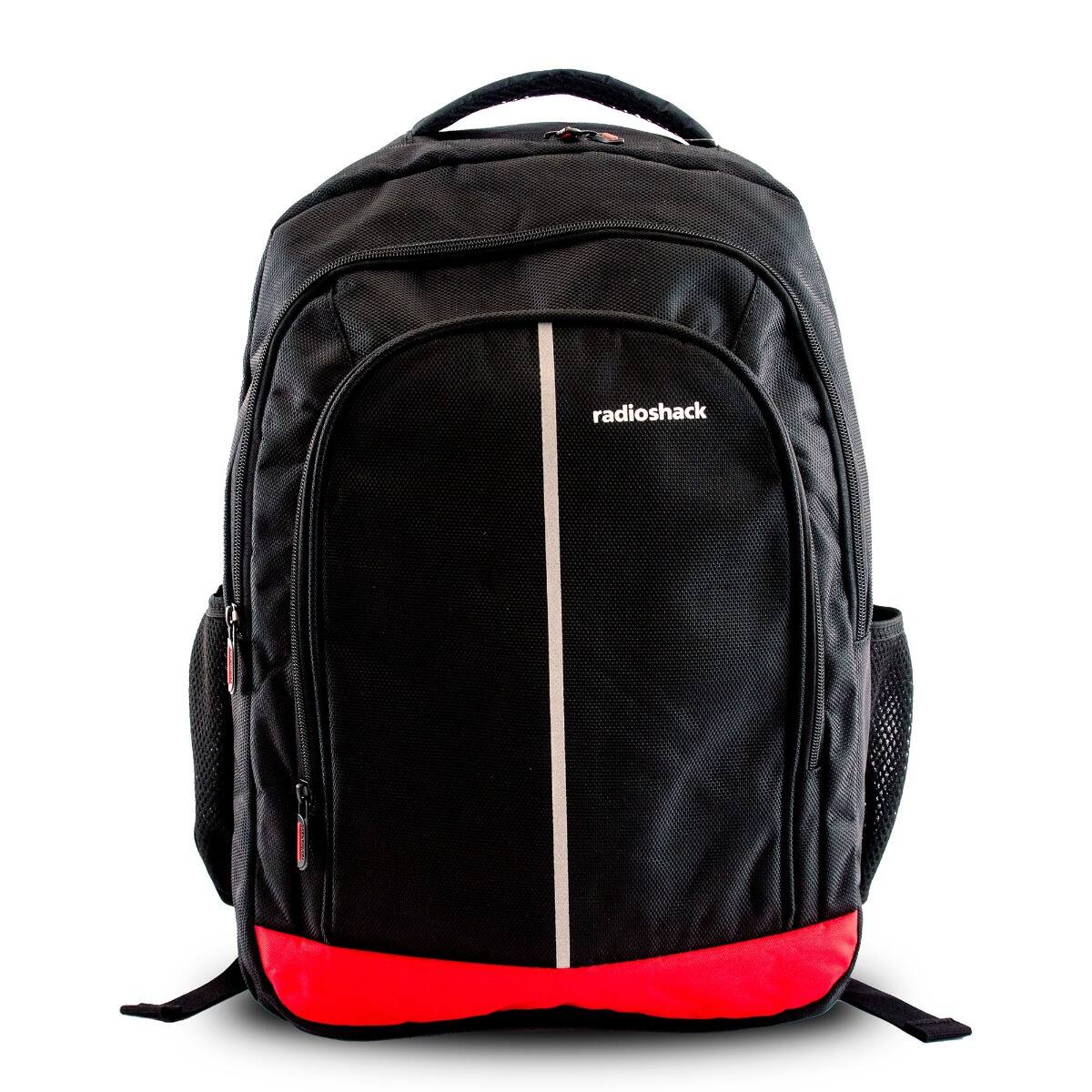 Front. RadioShack - RadioShack Functional - 15.6" Laptop backpack 2606014 - Black.