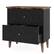Back. Kadyn - Kadyn Filing Stroage Cabinets,File Stroage Cabinet, Wood File Cabinet, 2-Drawer Filing Cabinet Storage Cabinet,Black - Black.