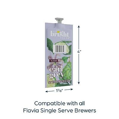 bright TEA CO  
BLACK earl grey  
0006ET002C55  
902(56 02 17/8"  
Compatible with all Flavia Single Serve Brewers