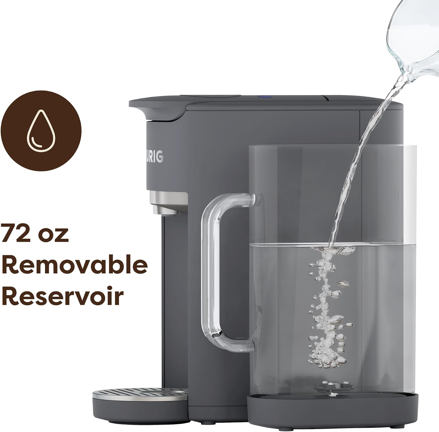 URIG  
72 oz Removable Reservoir
