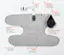 The image features a diagram of a massage wrap, which is designed to provide various benefits to the user. The wrap has a 9-foot cord for hassle-free use, and it comes with a 7-setting controller that offers two heat settings and five massage settings. The wrap is made of infused fabrics containing copper charcoal, which helps control odors. Additionally, the wrap offers massage therapy through a combination of weighted pressure and massaging vibrations. The wrap also features an adjustable strap that ensures a secure fit for the user. The wrap is designed to provide soothing heat with weighted pressure relief, and it is made of soft and smooth fabric for ultimate comfort.
