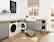 Alt View 19. Bosch - 500 Series 2.4 Cu. Ft. High-Efficiency Stackable Smart Front Load Washer with 4D Wash System - White.
