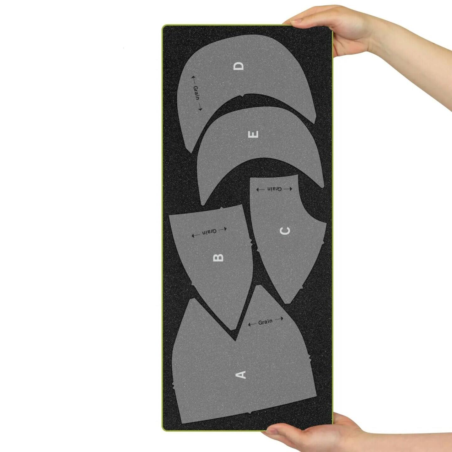 D Grain, E Grain, B Grain, A Grain