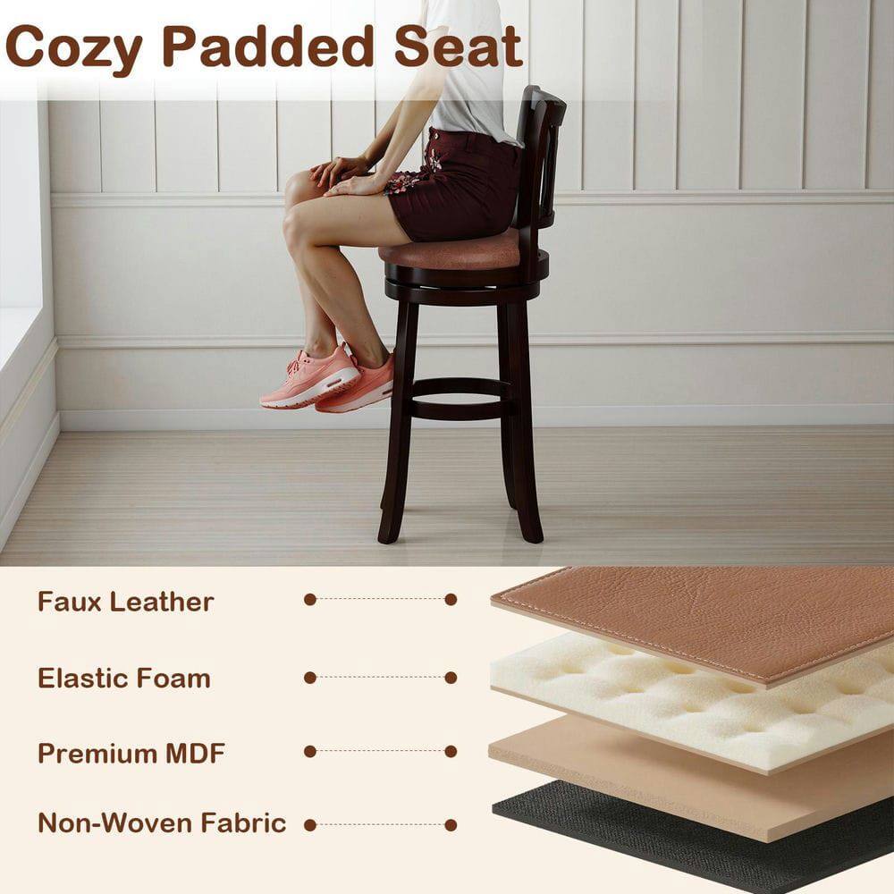 Cozy Padded Seat

Faux Leather  
Elastic Foam  
Premium MDF  
Non-Woven Fabric