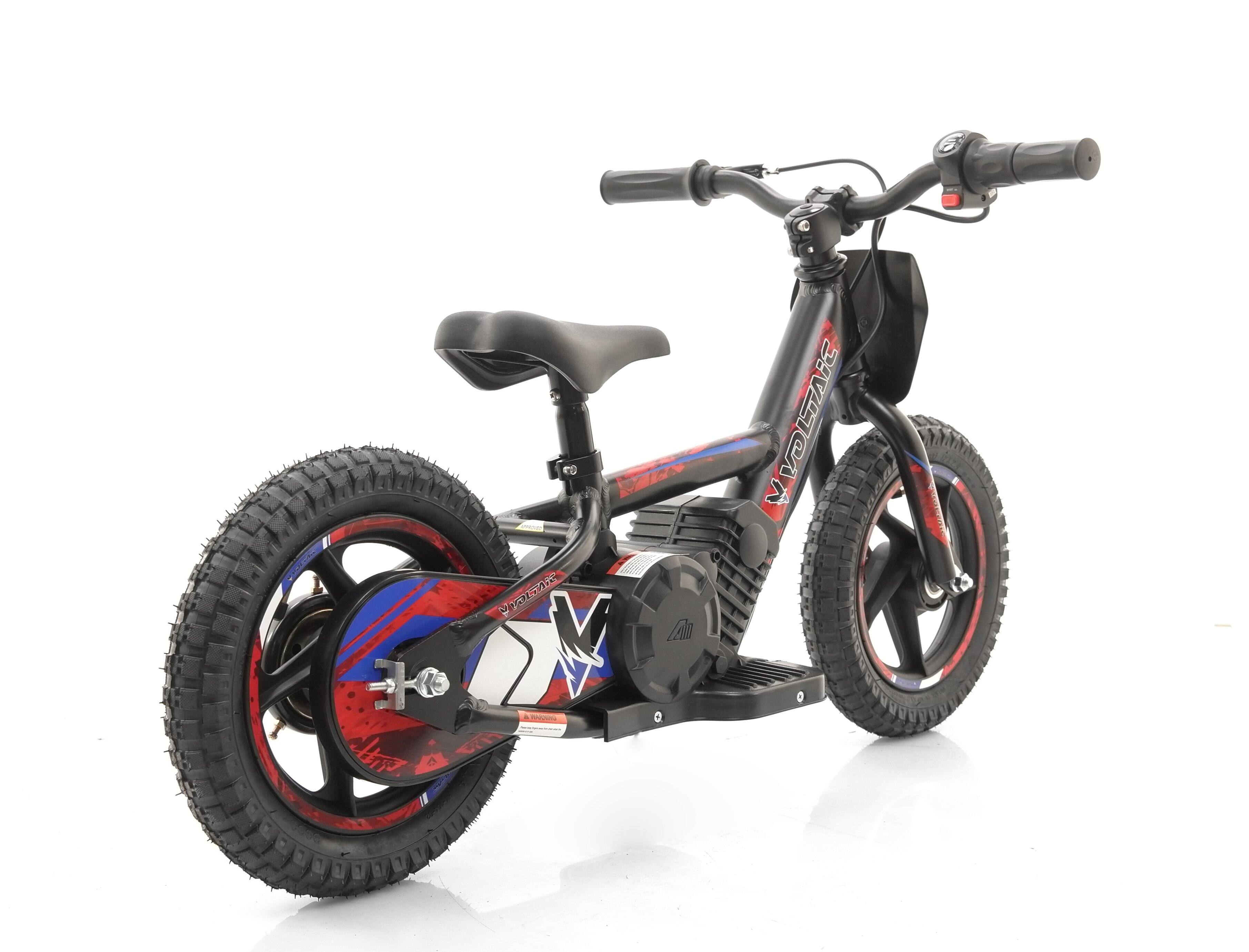 Back. Voltaic - Voltaic Kids Electric Dirt Bike 12'' Cub - Red.