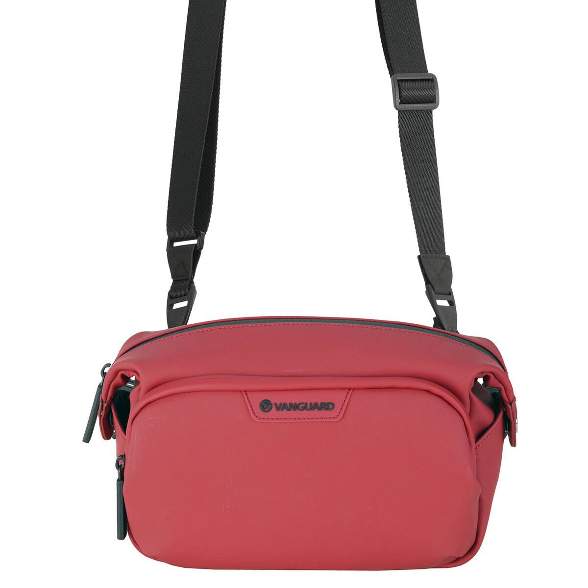 Alt View 9. Vanguard - Vanguard VEO Lite S2L Camera and Everyday Shoulder Bag - Red.