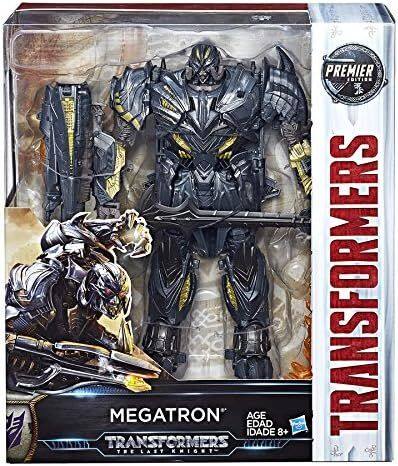 MEGATRON AGE EDAD IDADE 8+ TRANSFORMERS THE LAST KNIGHT PREMIER EDITION TRANSFORMERS