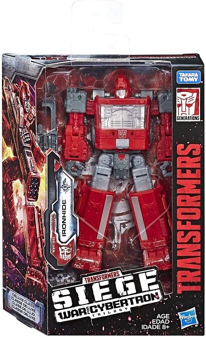 TAKARA TOMY GENERATIONS IRONHIDE I TRANSFORMERS WFC-S21 TRANSFORMERS CLASSE DELUXE WAR AGE SIEGE FOR CYBERTRON Hasbro EDAD 8+