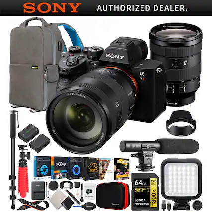 SONY AUTHORIZED DEALER.
SONY α7R IV
SONY FE 24-105mm F4 G OSS
Photo Commander 3
piZap
Photo Optimizer 7
GRFX
Lm
CtD
PrcTeller
MOVE STUDIO
64GB 270 GB MB/s V60 U3
Lexar PROFESSIONAL 1800x
64GB 270 GB MB/s V60 U3
1800x
