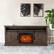 Left. Ihomeadore - 68" TV Stand with Electric Fireplace Media Console for TVs up to 78" - Brown.