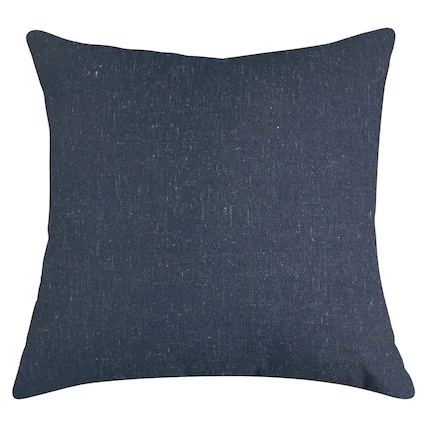 Front. Majestic Home - Pillow 24x24 Wales Navy - Blue.