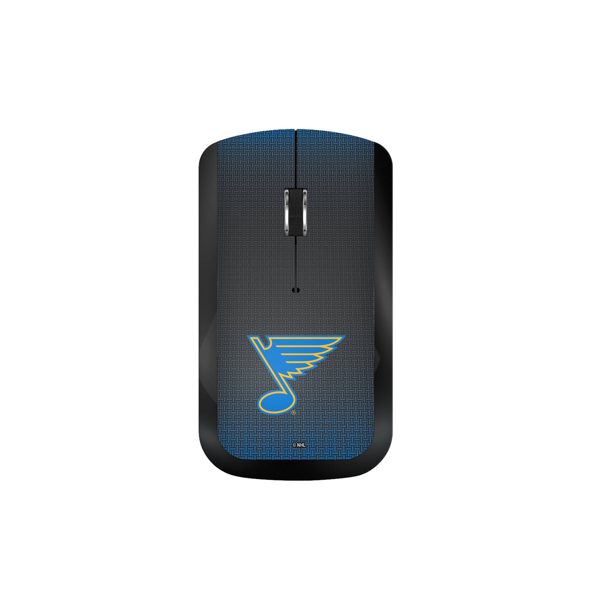 Front. Keyscaper - St. Louis Blues Wireless USB Computer Mouse - Black.