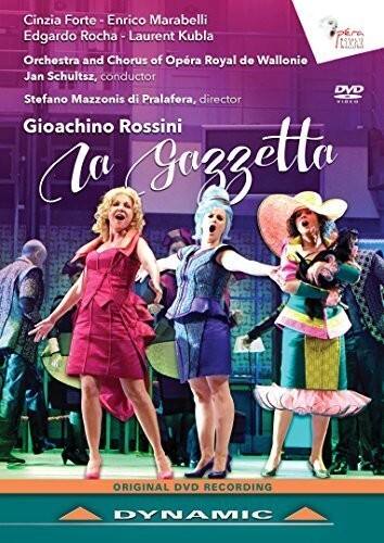Front. Rossini: La Gazzetta   - DVD.