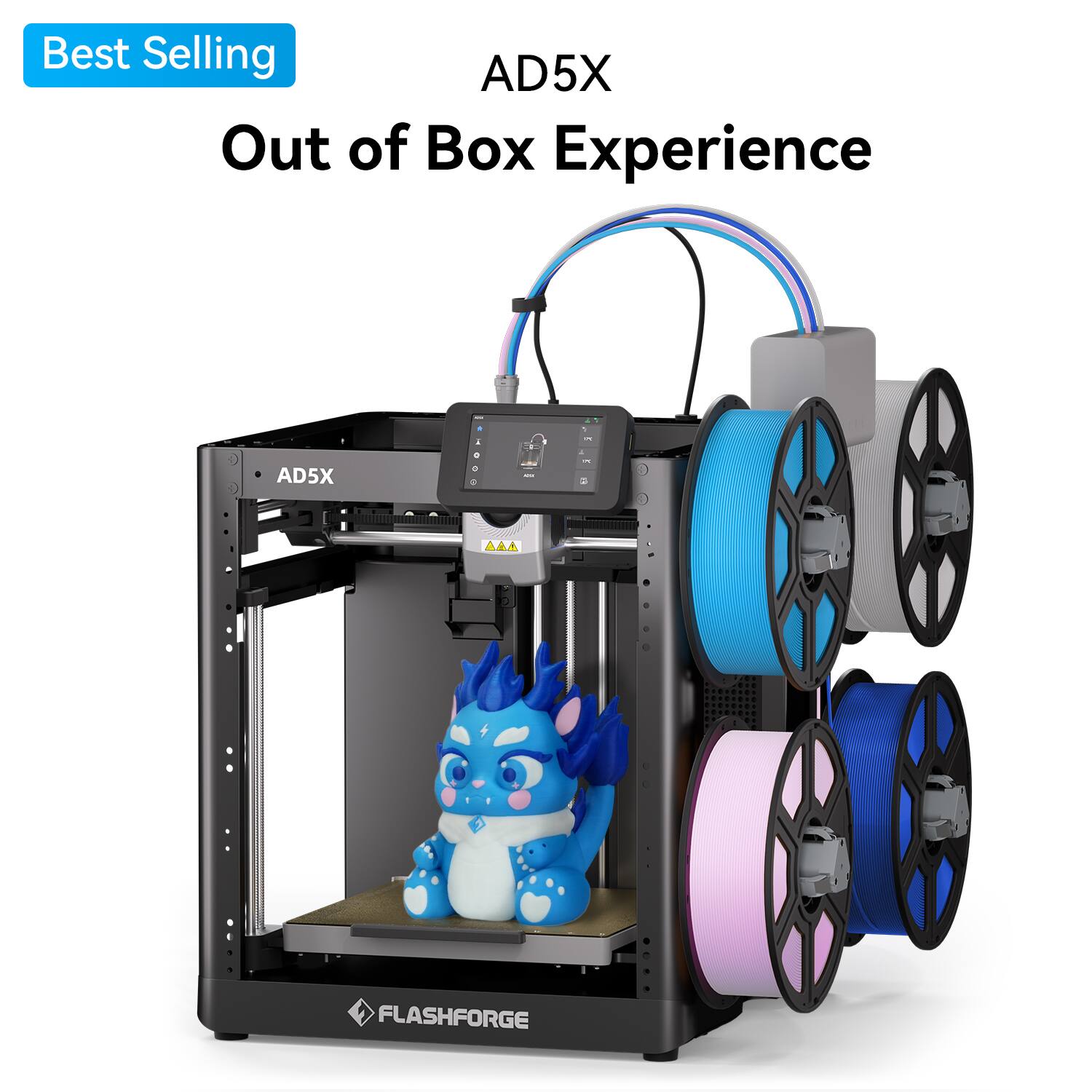 Best Selling AD5X Out of Box Experience

AD5X

FLASHFORGE