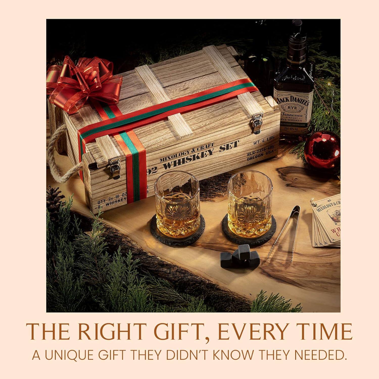 JACK DANIEL'S RYE TENNESSEE RYE WHISKEY

MINOLOGY WHISKEY CRAFT SET RXR-237 USA

THE RIGHT GIFT, EVERY TIME
A UNIQUE GIFT THEY DIDN'T KNOW THEY NEEDED.