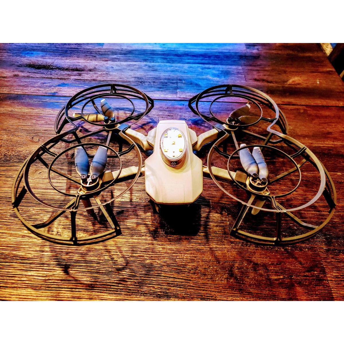 Alt View 4. Firehouse Technology - Firehouse Technology Arc XL Drone Strobe Anti Collision Light with L.A.N.D System (Lost Drone Alarm), FAA 107 Compliant.