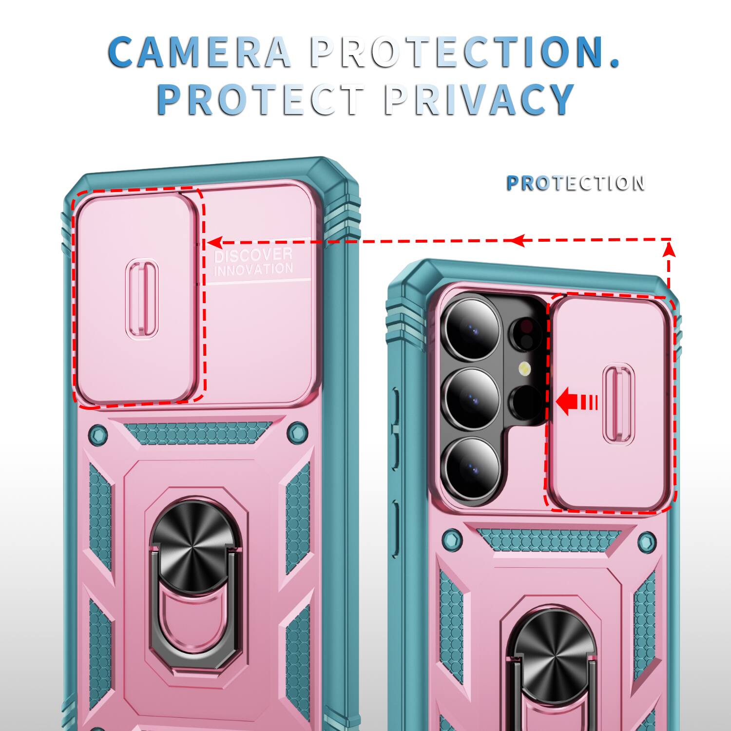 CAMERA PROTECTION.  
PROTECT PRIVACY  
PROTECTION  
DISCOVER INNOVATION