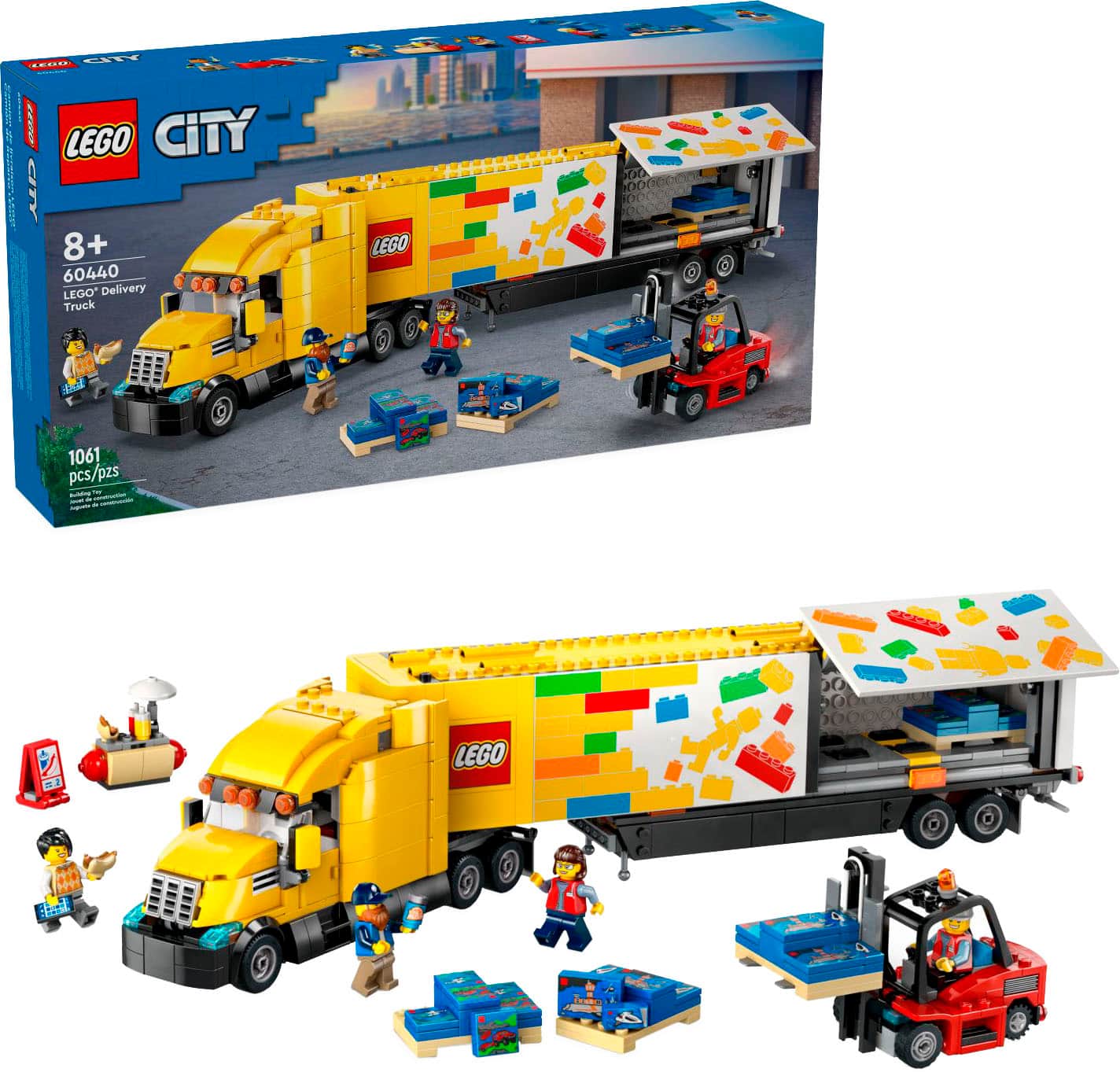 The text on the image reads: "LEGO CITY 8+ 60440 LEGO Delivery Truck LEGO CITY 1061 pcs/pzs - - - - - - - - - - - - - - - - - - - - - - - - - - - - - - - - - - - - - - - - - - - - - - - - - - - - - - - - - - - - - - - - - - - - - - - - - - - - - - - - - - - - - - - - - - - - - - - - - - - - - - - - - - - - - - - - - - - - - - - - - - - - - - - - - - - - - - - - - - - - - - - - - - - - - - - - - - - - - - - - - - - - - - - - - - - - - - - - - - - - - - - - - - - - - - - - - - - - - - - - - - - - - - - - - - - - - - - - - - - - - - - - - - - - - - - - - - - - - - - - - - - - - - - - - - - - - - - - - - - - - - - - - - - - - - - - - - - - - - - - - - - - - - - - - - - - - - - - - - - - - - - - - - - - - - - - - - - - - - - - - - - - - - - - - - - - - - - - - - - - - - - - - - - - - - - - - - - - - - - - - - - - - - - - - - - - - - - - - - - - - - - - - - - - - - - - - - - - - - - - - - - - - - - - - - - - - - - - - - - - - - - - - - - - - - - - - - - - - - - - - - - - - - - - - - - - - - - - - - - - - - - - - - - - - - -