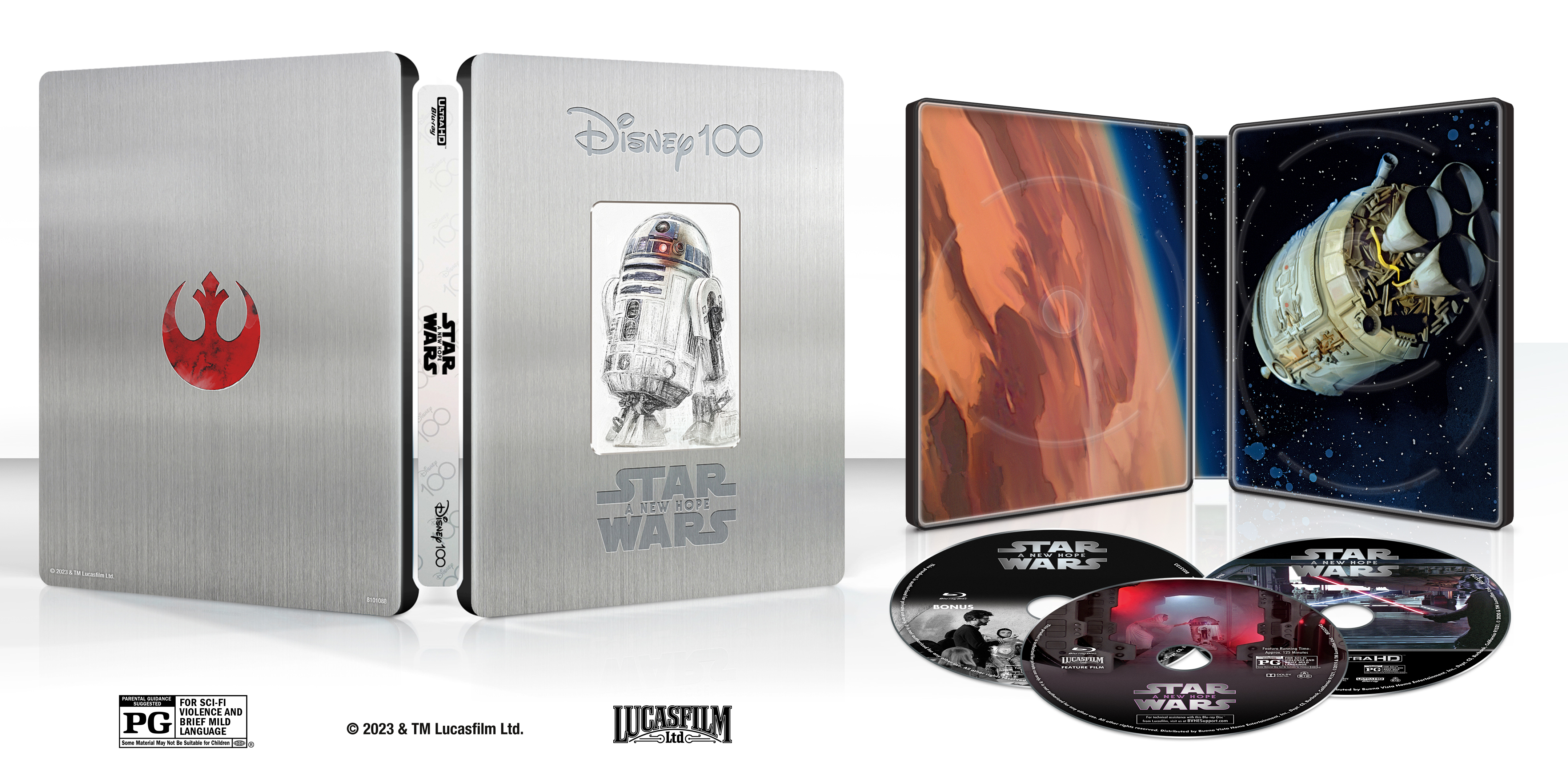 Star Wars: A New Hope [SteelBook] [4K Ultra HD Blu-ray/Blu-ray] [Only @  Best Buy] [1977] - Best Buy