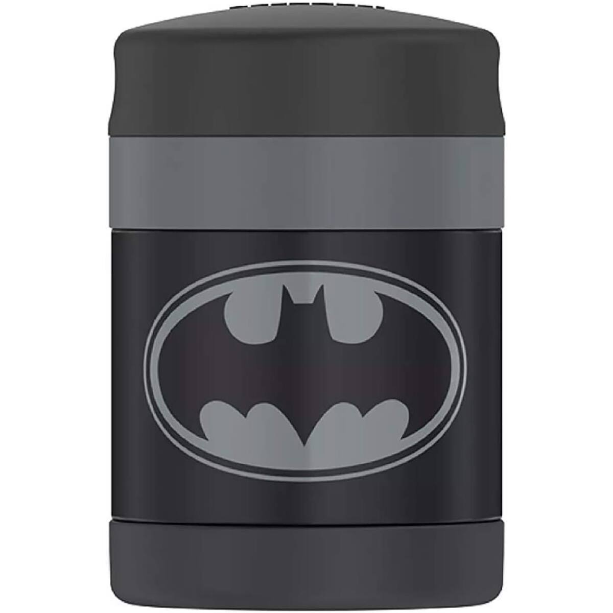Thermos - 10 oz. Kids Funtainer Stainless Steel Food Jar w/ Spoon - Batman