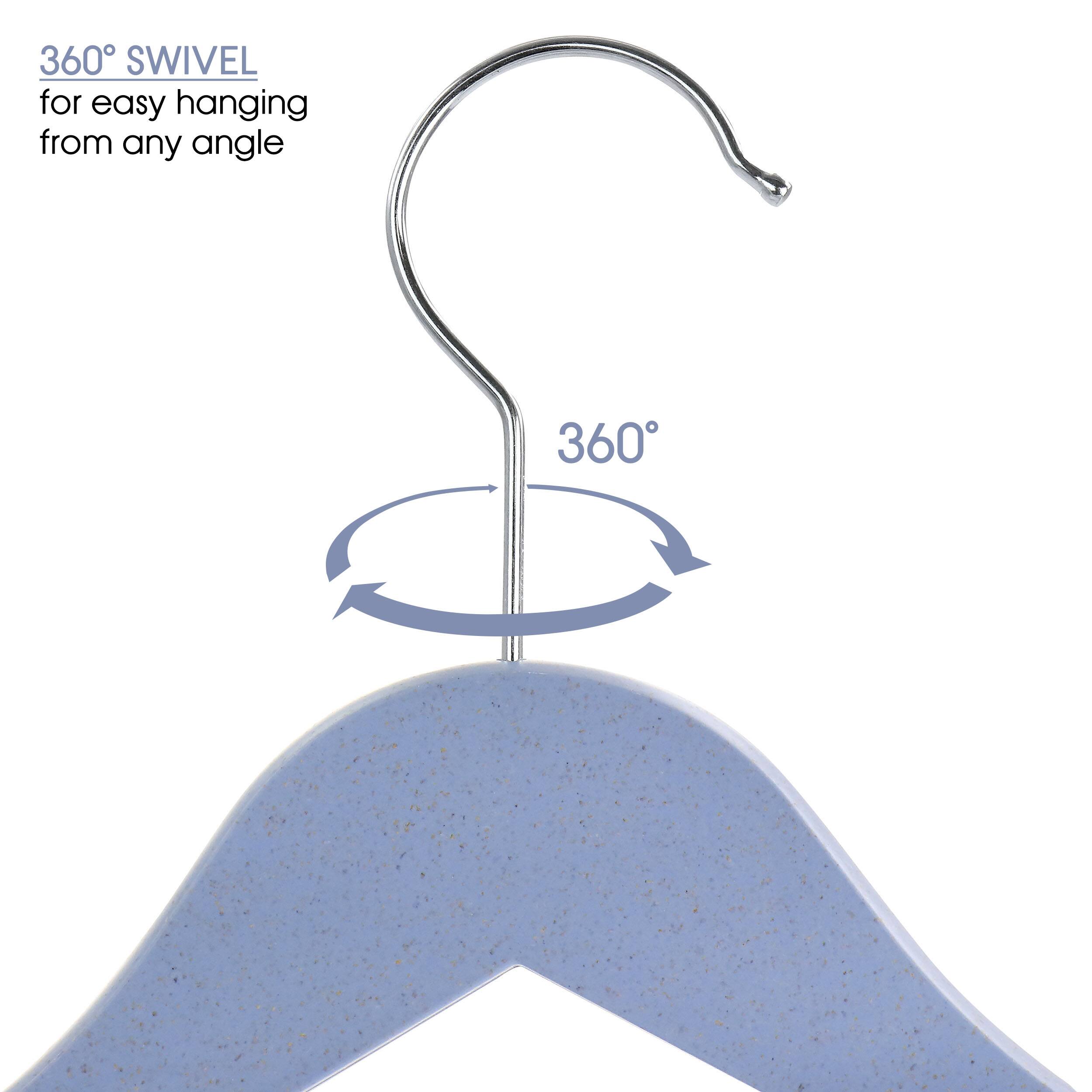 360° SWIVEL for easy hanging from any angle 360°