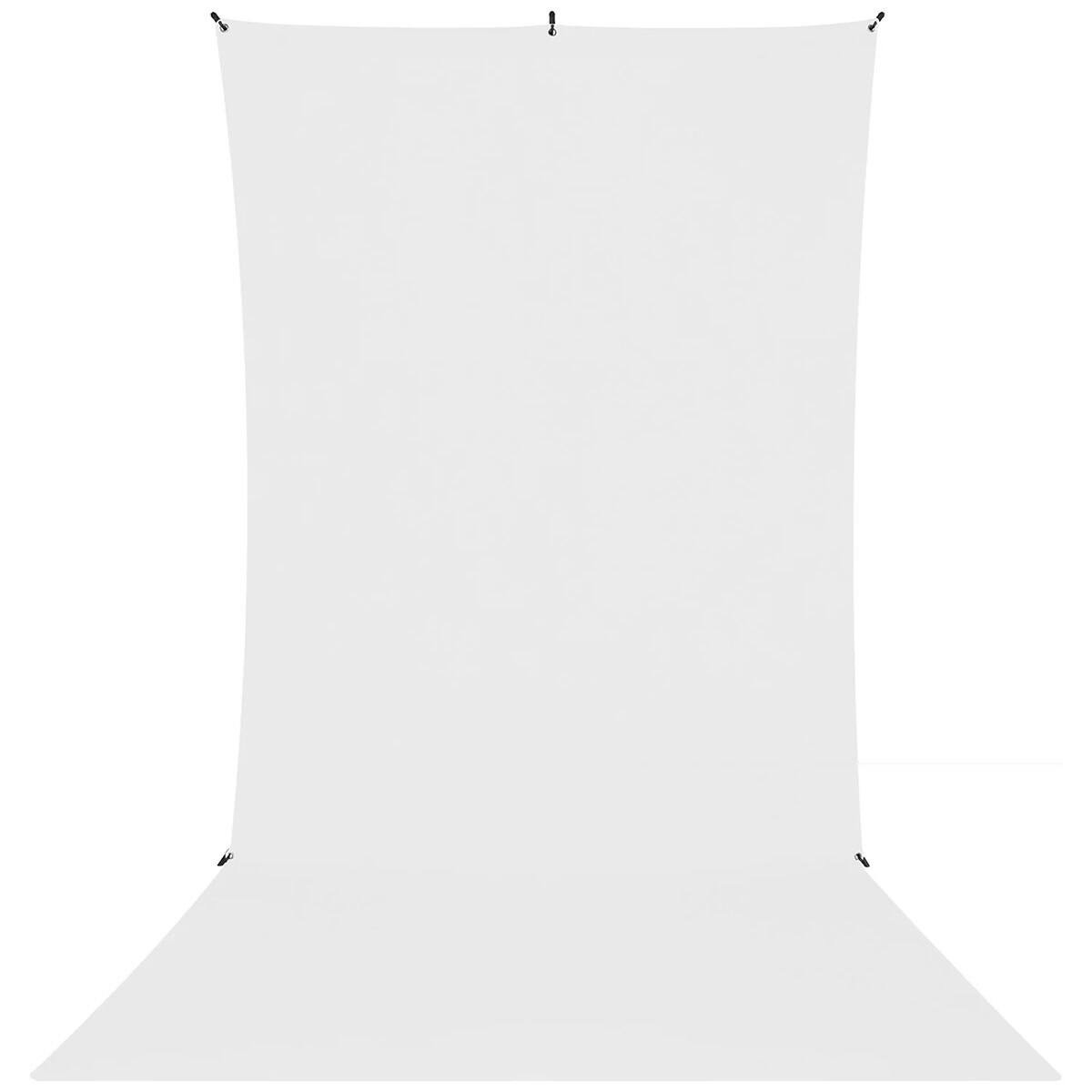 Alt View 3. Westcott - Westcott 5x12' X-Drop Wrinkle-Resistant Backdrop Kit, High-Key White Sweep.