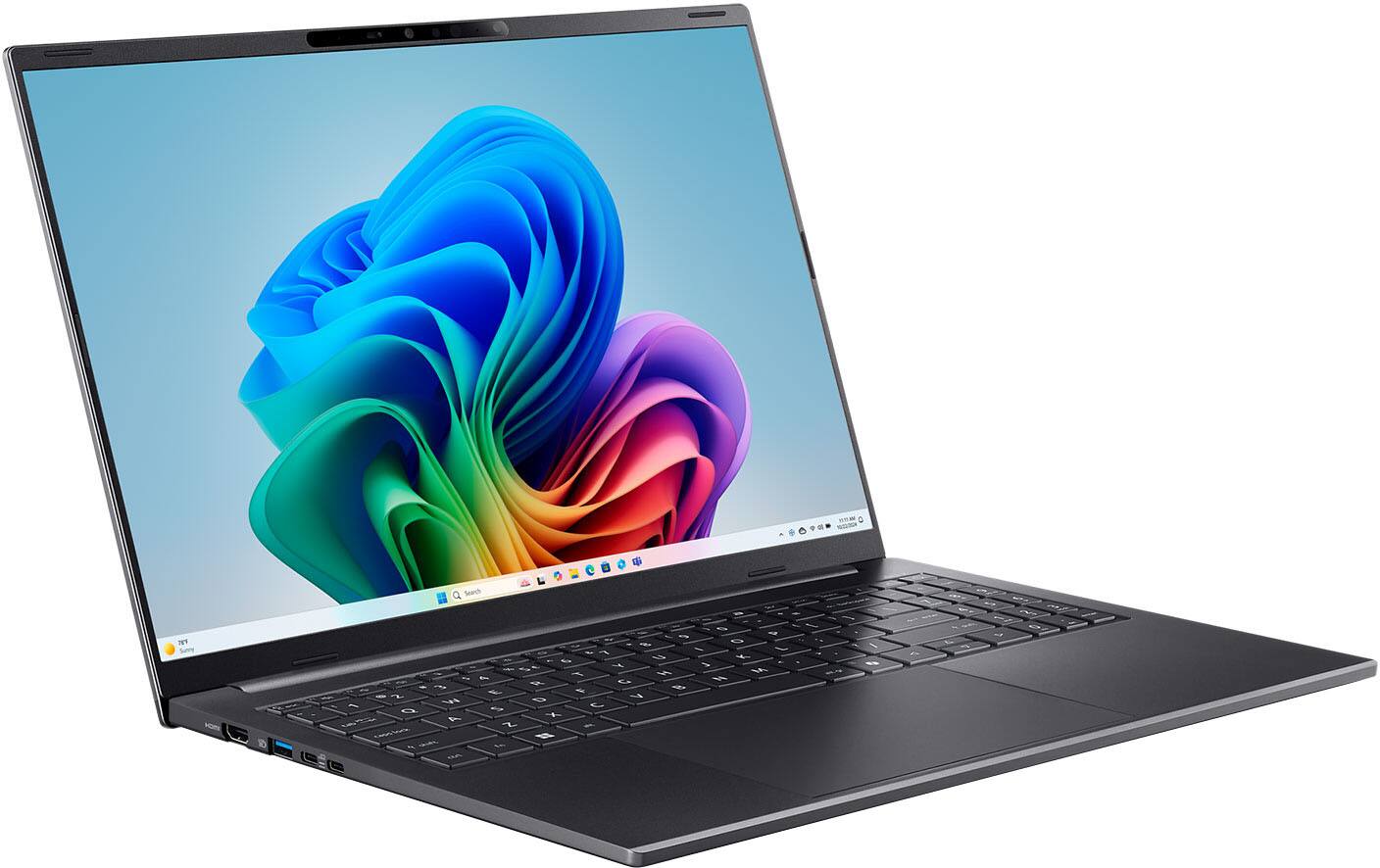 Alt View 15. Acer - Swift Go 16 AI - Copilot+ PC - 16" Touchscreen Laptop - AMD Ryzen AI 9 465 2026 - 16GB Memory – 1TB Storage - Obsidian Black.
