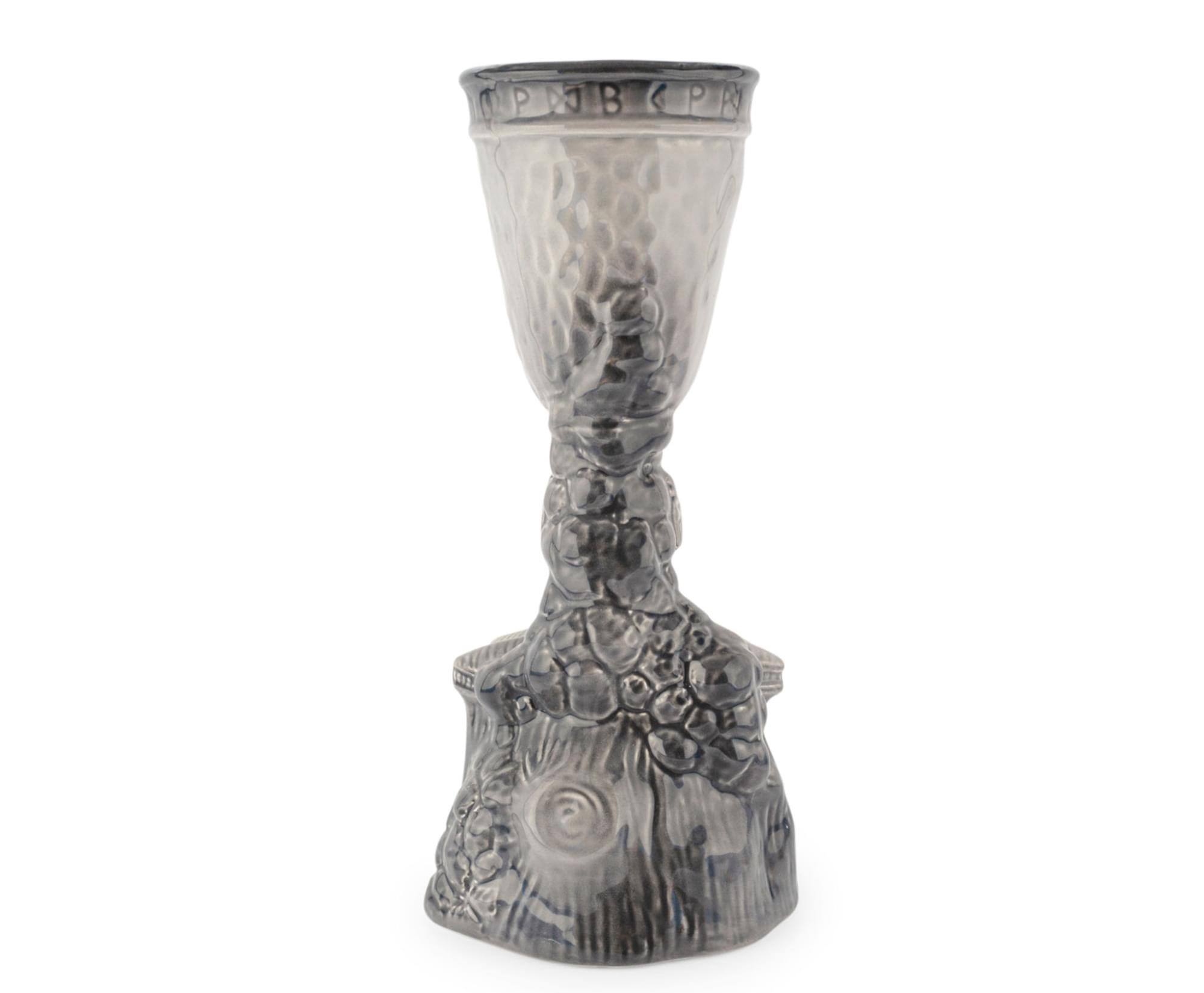 Front. Seven20 - Harry Potter Goblet of Fire Ceramic Cup | Holds 12 Ounces - Grey.