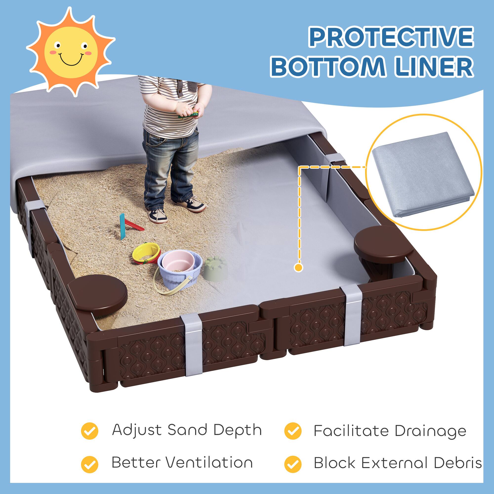 PROTECTIVE BOTTOM LINER

- Adjust Sand Depth
- Facilitate Drainage
- Better Ventilation
- Block External Debris