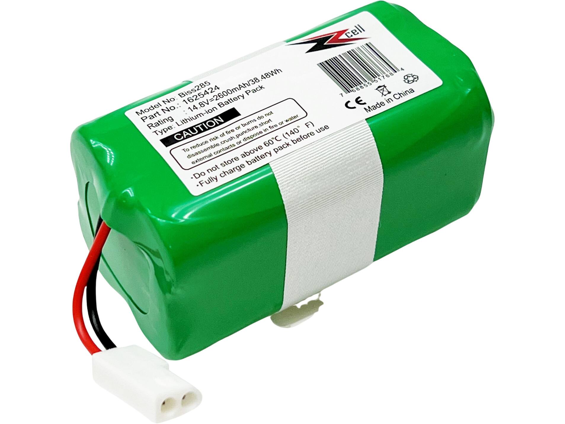 48Wh Biss285 14.8V=2600mAh/38.48Wh  
Pack No: Battery Model No.: not Part Rating Lithium-ion burns do short fire or water F) Type: CAUTION or in use of fire puncture (140 risk crush or dispose 60C before To disassemble reduce contacts pack external above battery store not charge -Do -Fully Cell 04 68855-51768 51768 7 in China CE Made