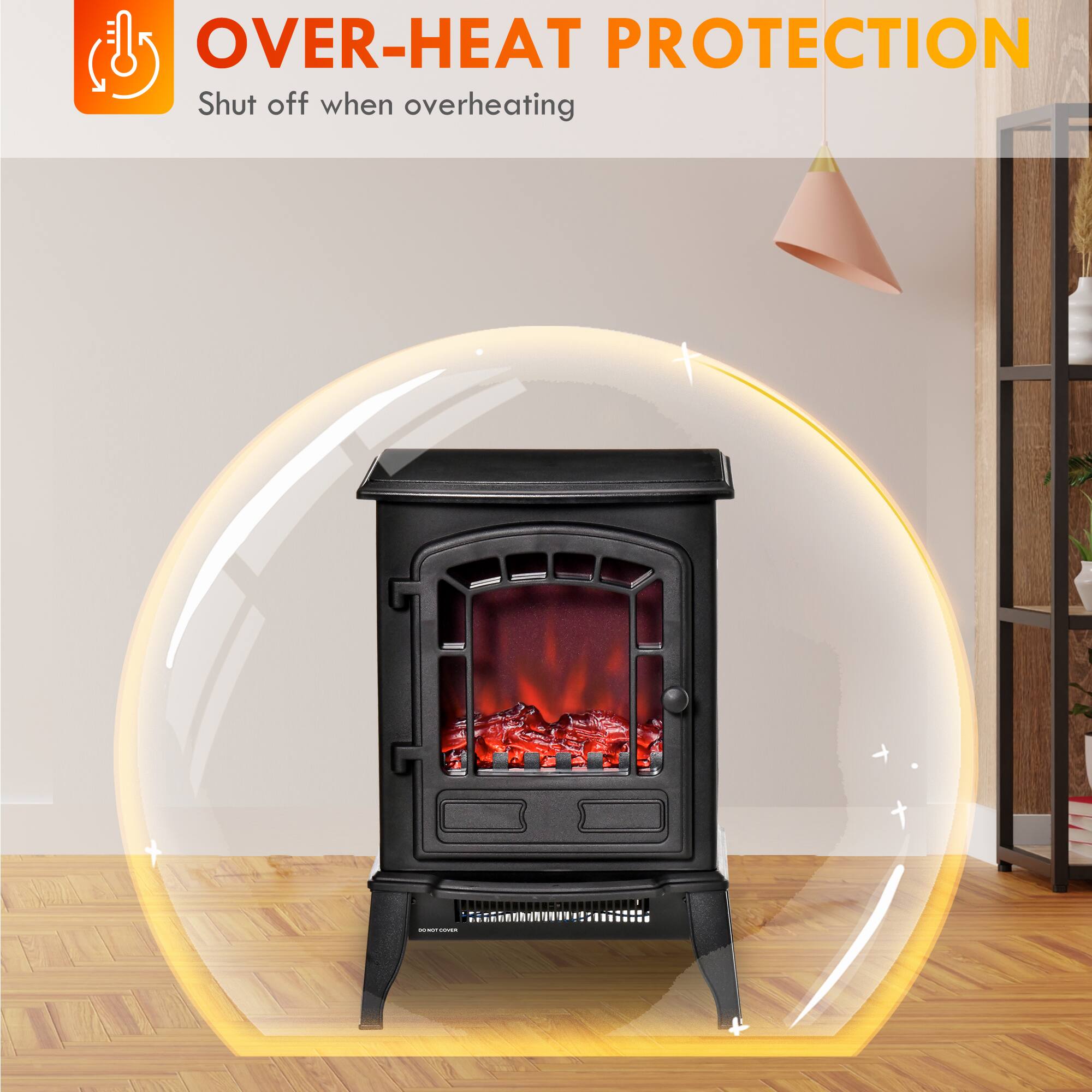 OVER-HEAT PROTECTION  
Shut off when overheating