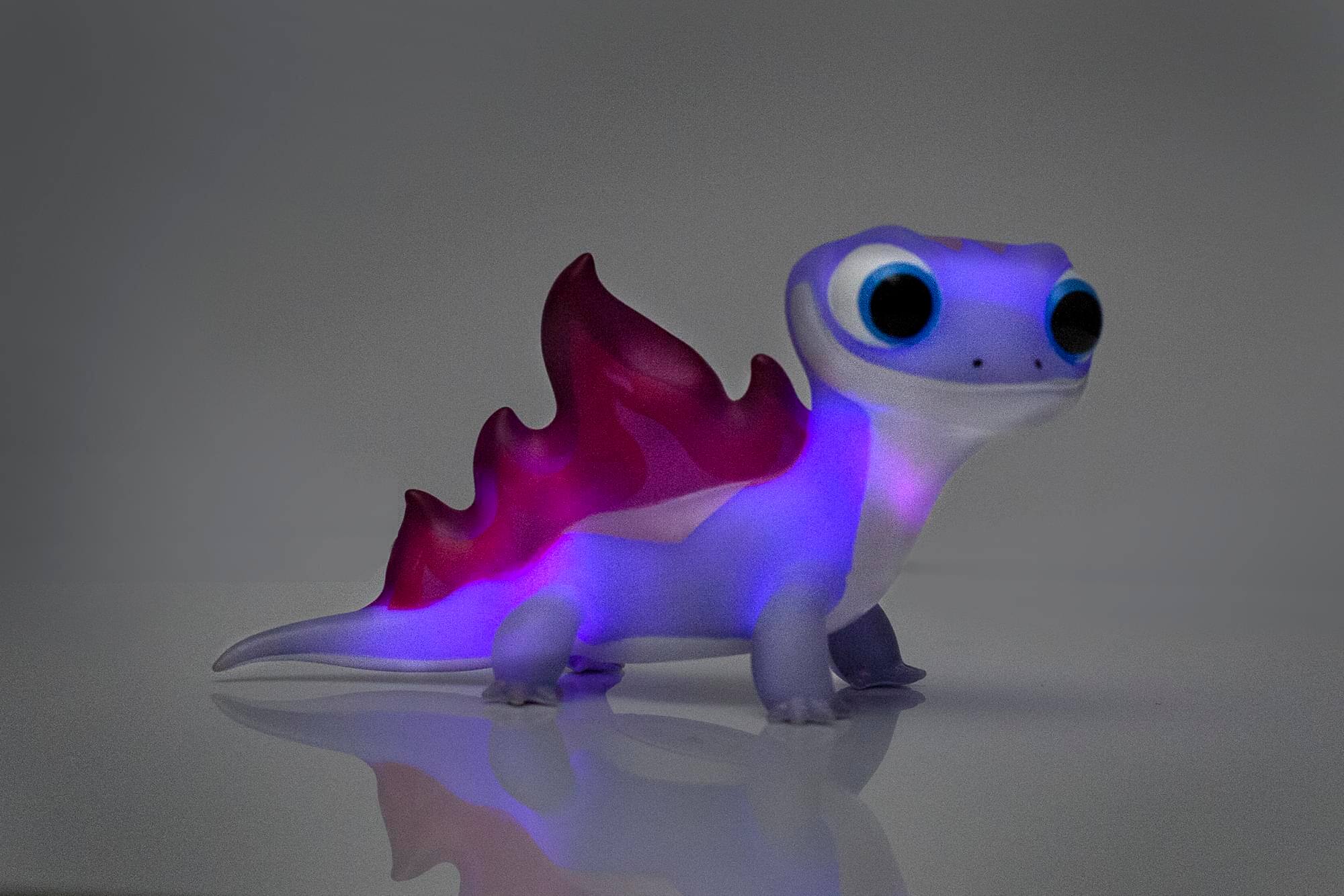 Alt View 10. Ukonic - Frozen 2 Color-Changing Bruni Salamander 6 Inch Mood Lights | Set of 2 - multi-colored.