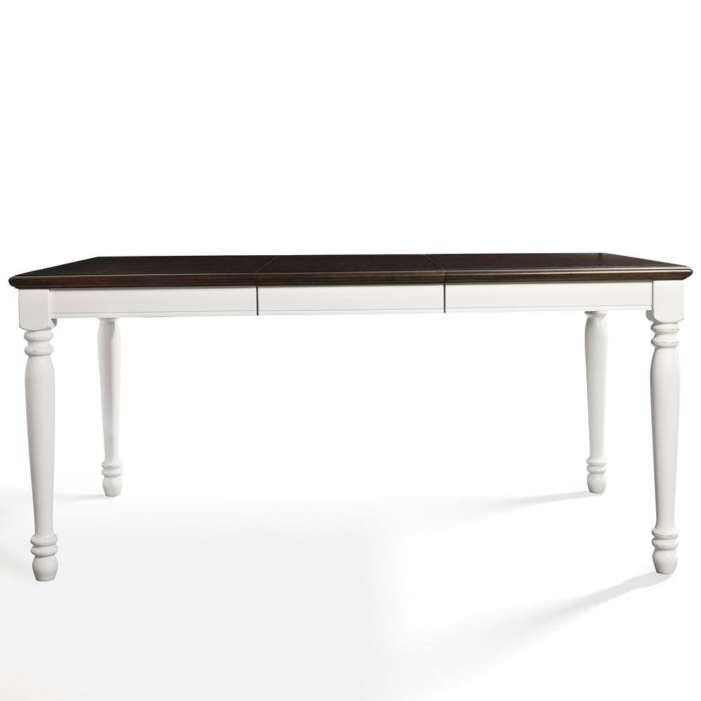 Alt View 2. Crosley Furniture - Shelby Dining Table - White.