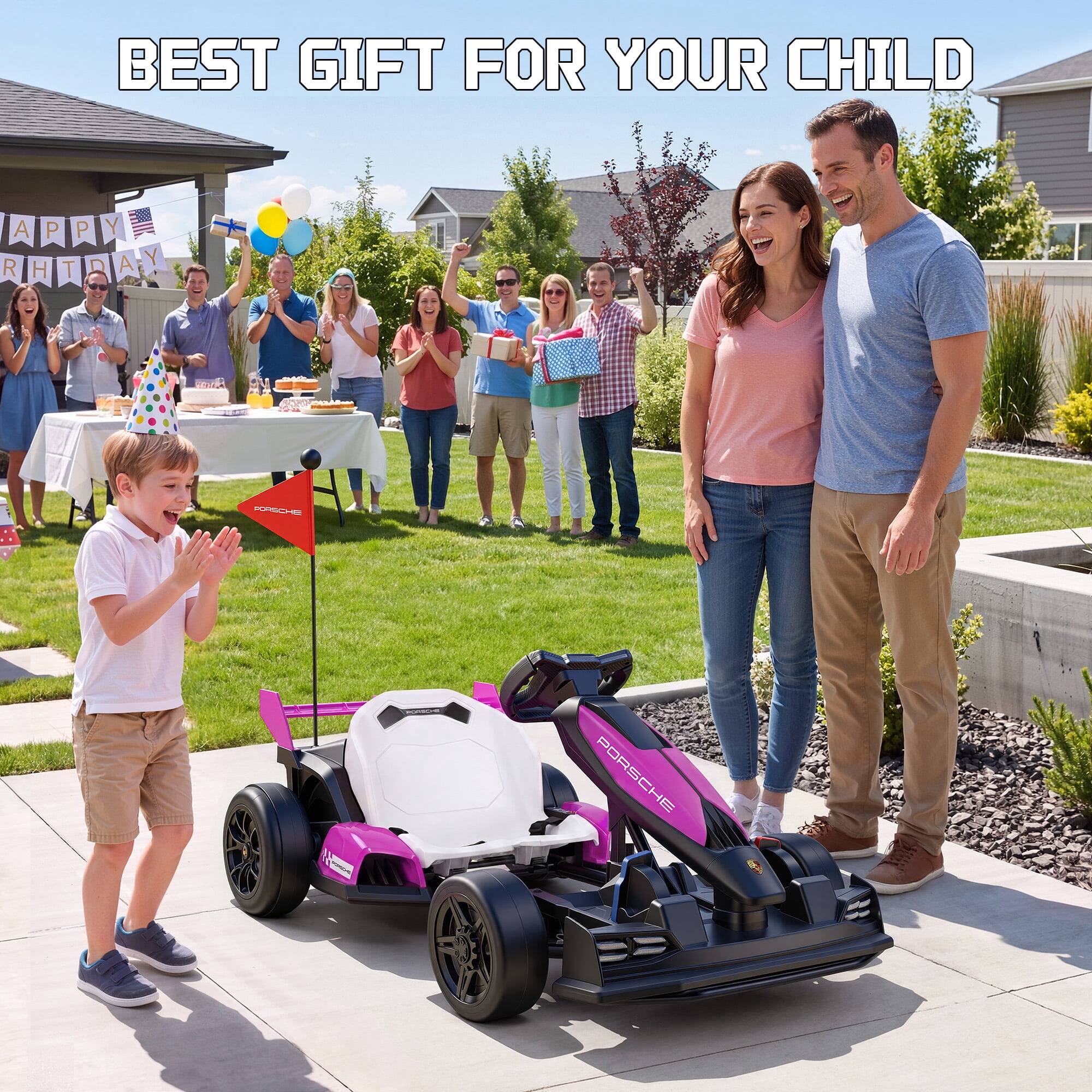 BEST GIFT FOR YOUR CHILD

APPY BIRTHDAY

PORSCHE