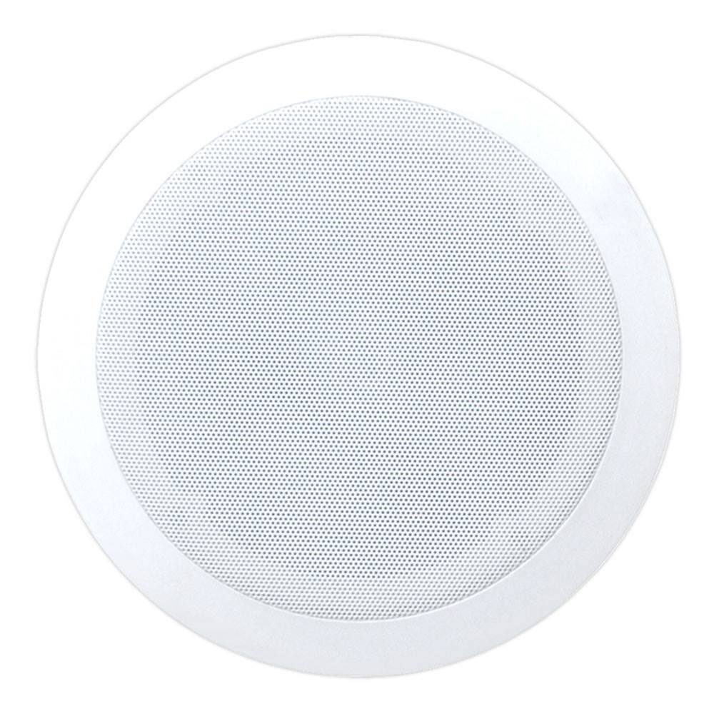 Alt View 10. Pyle - Pyle PDIC51RD 150W 5.25" Round Flush Mount In-Wall/Ceiling Home Speakers, 8 Pack - White.