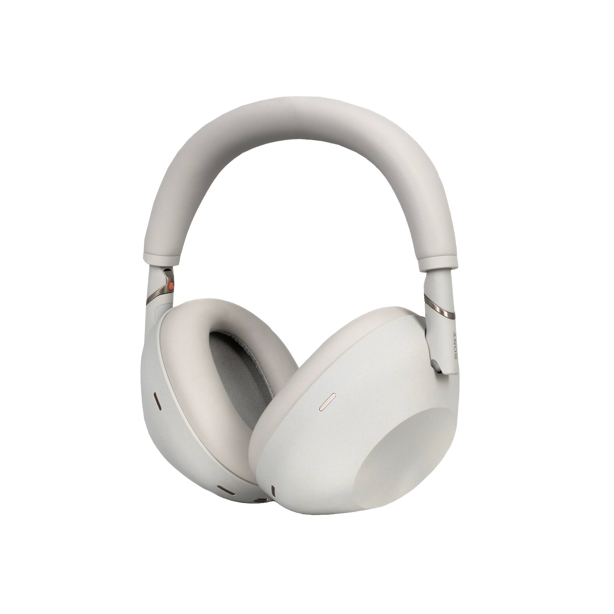 Alt View 5. Sony - Sony WH-1000XM6 The Best Wireless Noise Canceling Headphones, HD NC Processor QN3, 12 Microphones, (International Model) - Platinum Silver.