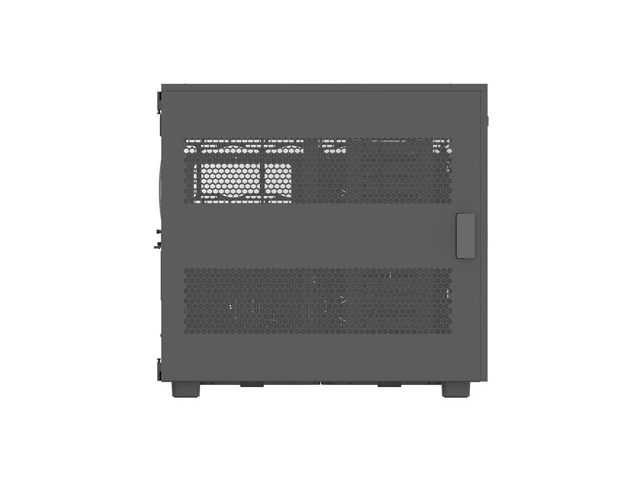 Alt View 2. Thermaltake - Thermaltake AX700 Super Tower Chassis - Super Tower - Black - Steel, SPCC - 20 x Bay - XL-ATX, SSI CEB, SSI EEB, Mini - Black.