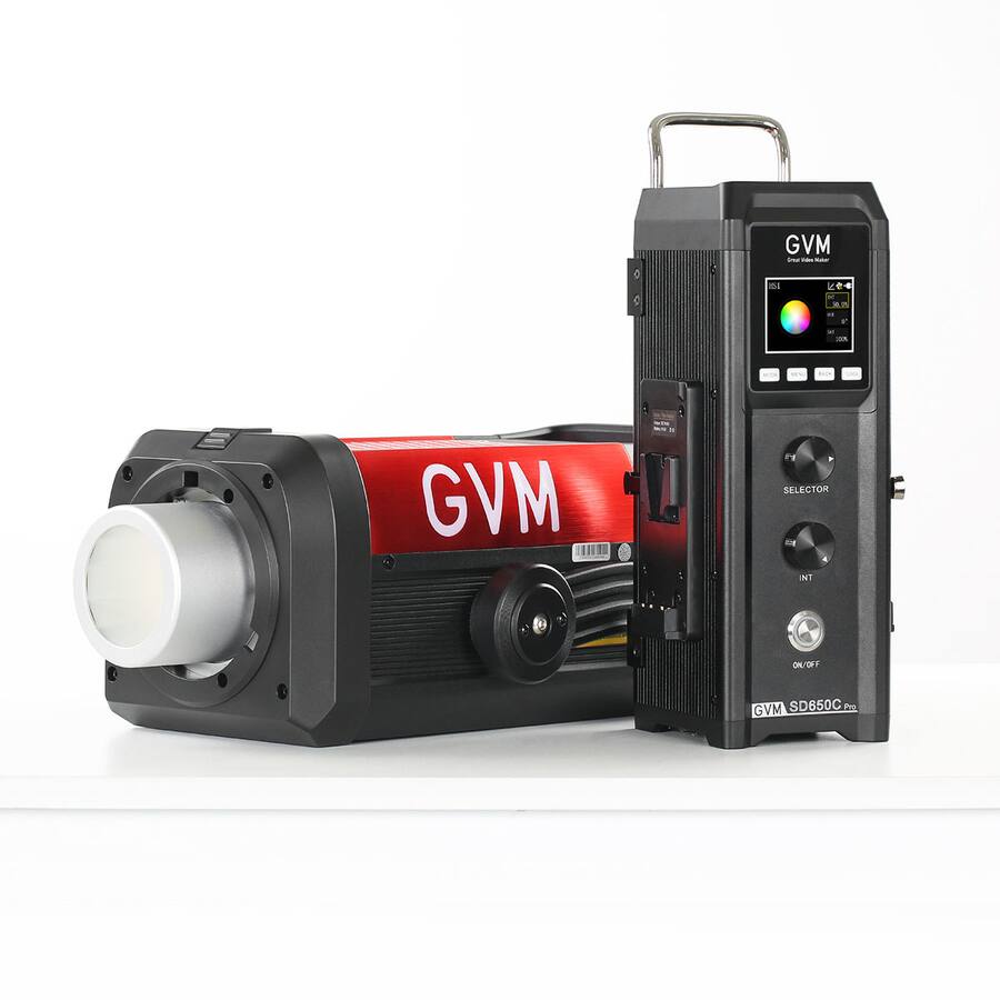 Pro 7 Bi Led GVM Pro SD650C RGB Bi Color LED Monolight - Best Buy