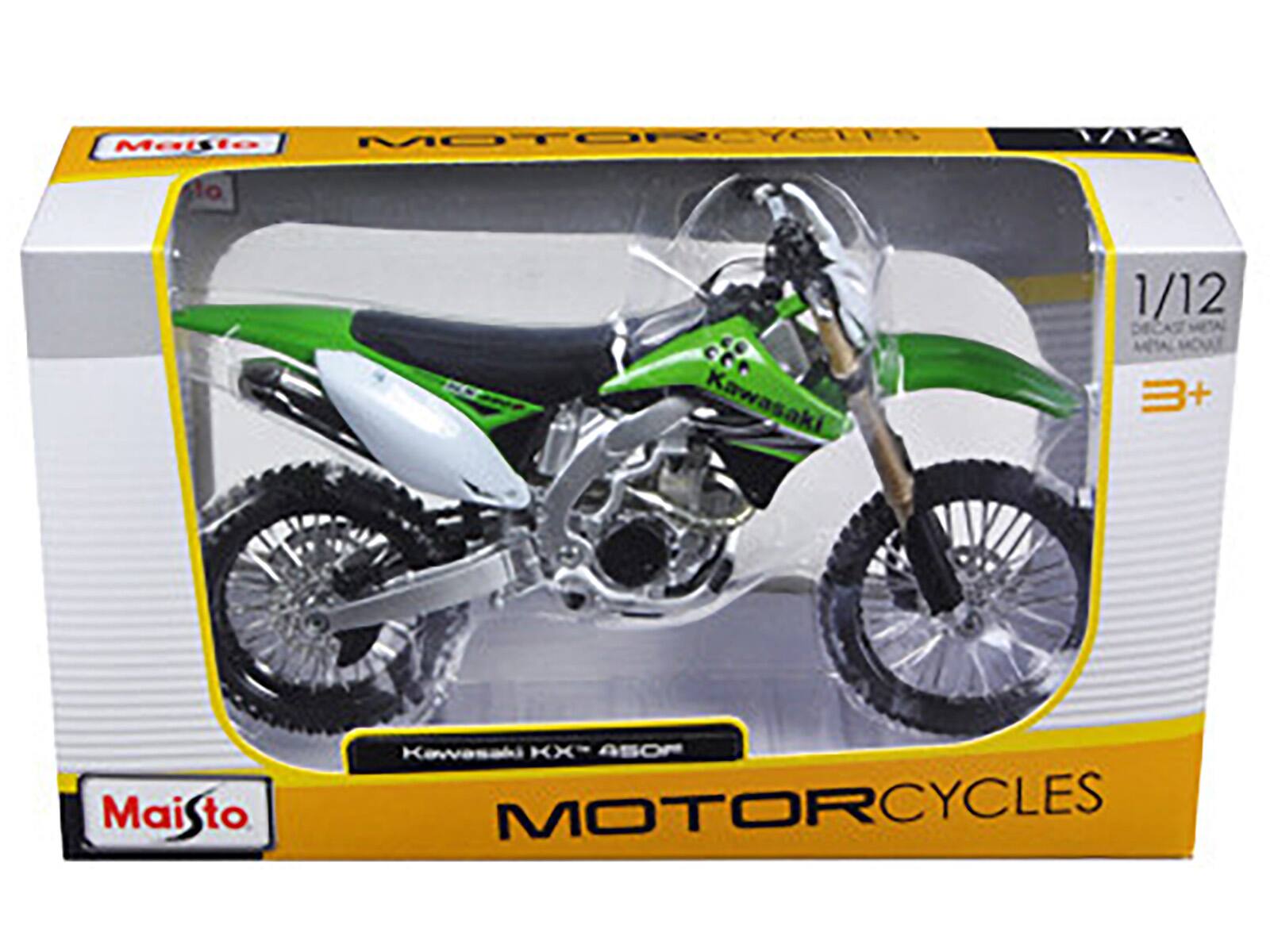 Maito MOTORCYCLES  
1/12 DECAS METAL  
3+  
Kawasaki KX 450F  
Maito