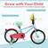 Grow with Your Child
Adjustable seat and handlebar fit kids of different ages and heights
Long-lasting Carbon Steel Frame
Detachable Training Wheels
23.5" - 27"
31" - 33"
COSTWAY
GO FOR YOUR DREAMS