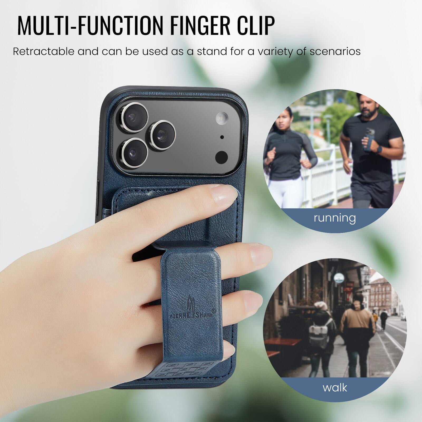 MULTI-FUNCTION FINGER CLIP

Retractable and can be used as a stand for a variety of scenarios

running

walk