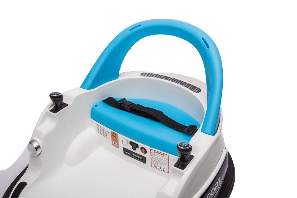 The text on the image reads:

"WARNING CE PORT"