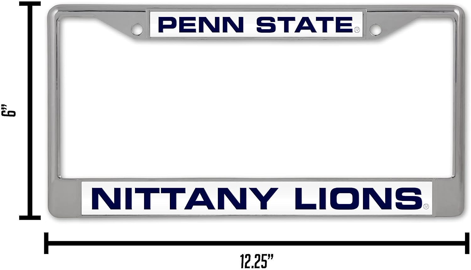 PENN STATE  
NITTANY LIONS  

6"  
12.25"