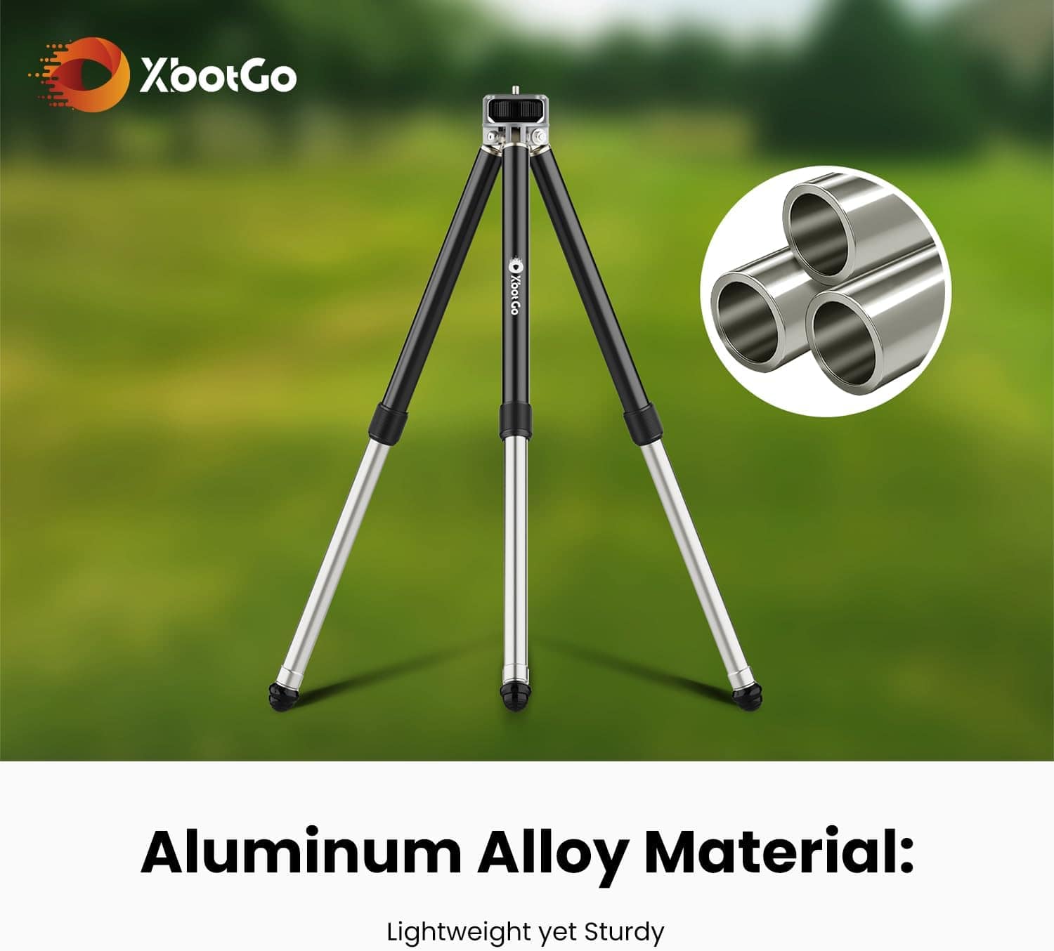 XbotGo T1 3.77ft Tripod Black - Best Buy