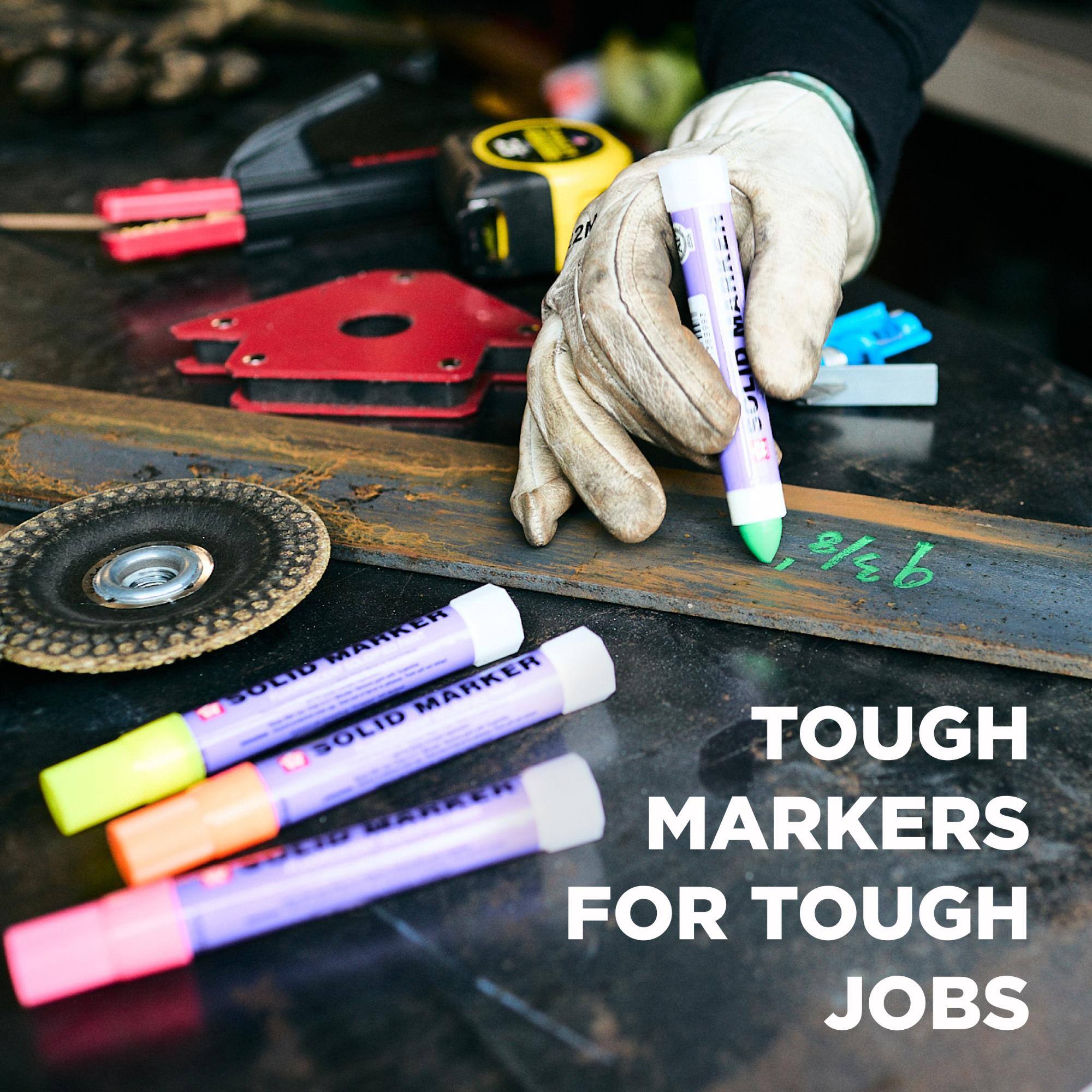 2N MARRED LISOLID 8/2b MARKER SOLID MARKER SOLID TOUGH MARKERS FOR TOUGH JOBS