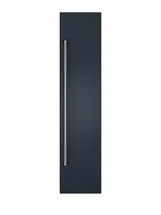 Front. Viking - 18"W. Door Panel for Viking Veil FDFZIC7180L & FDFZIC7180R Ref./Frz. Models - Slate Blue - Slate Blue.