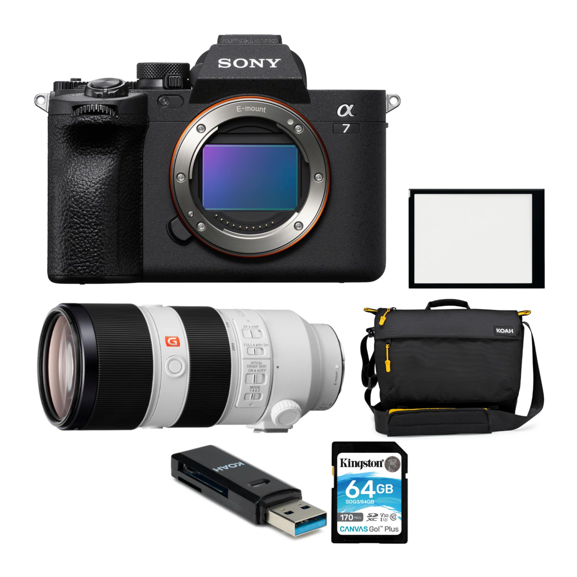Alpha 7 IV Full-frame Interchangeable Lens Camera (Body) with Sony Lens