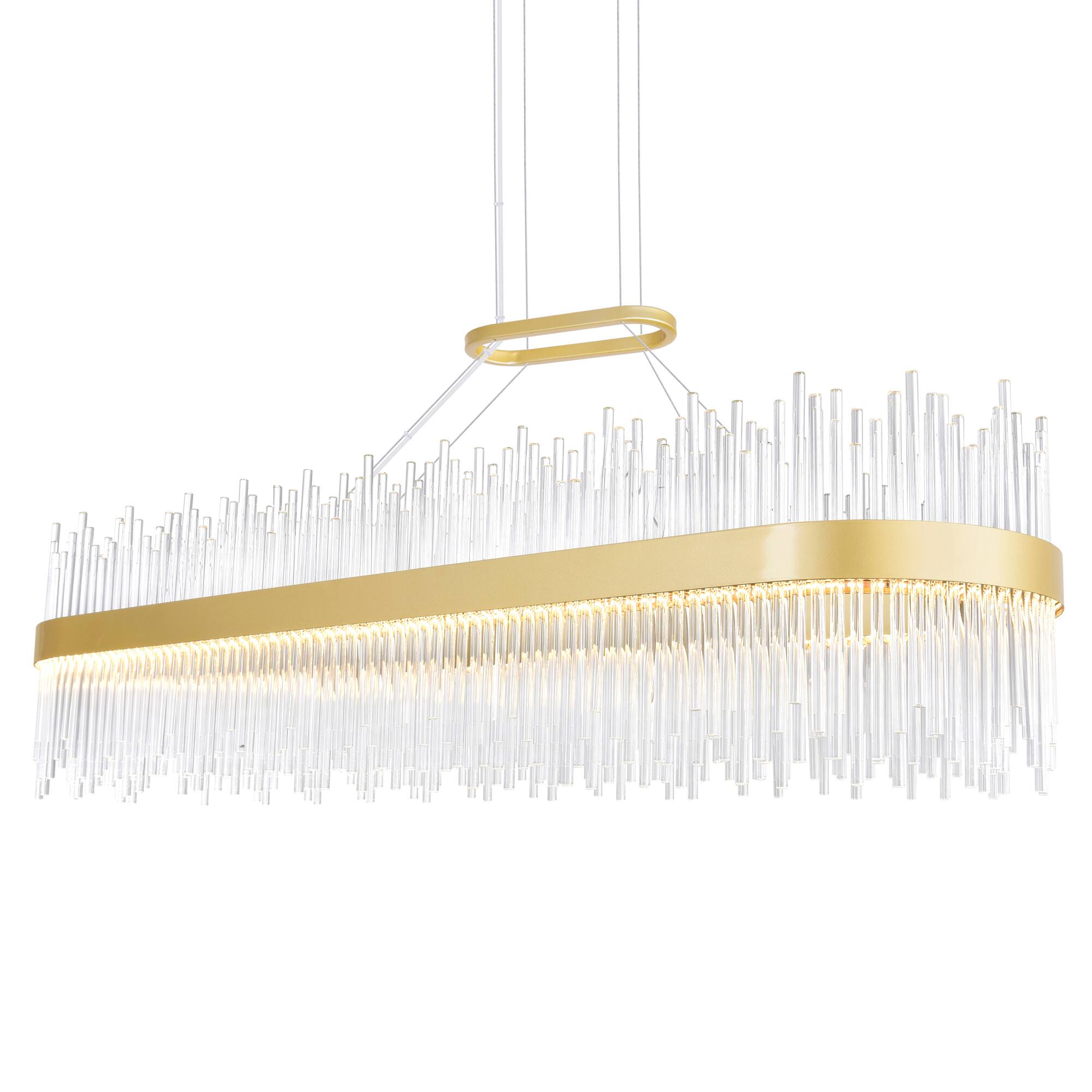 Alt View 1. CWI Lighting - Genevieve LED Chandelier With Medallion Gold Finish - Medallion Gold.