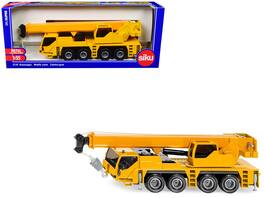 Mobile Crane 1/55 Diecast Model by Siku - Yellow